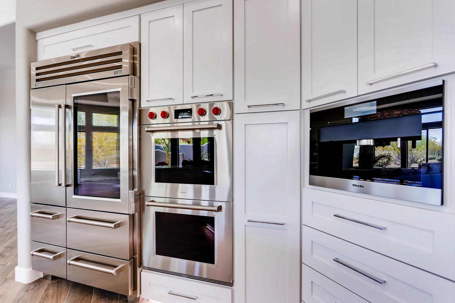 Paneled Kitchen — Integrated Pro Appliances — SF Industries Scottsdale AZ
